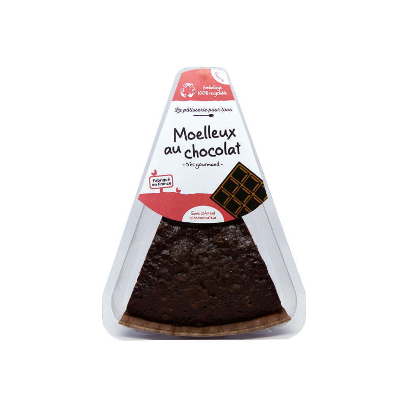 Atelier Georget Part de Moelleux au Chocolat 90g Atelier Georget Part de Moelleux au Chocolat 90g