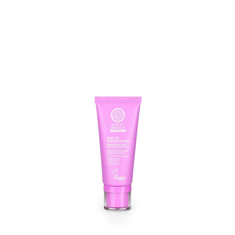 Blueberry Sibérica crème visage réveil du matin spf20 - 50ml Blueberry Sibérica crème visage réveil du matin spf20 - 50ml