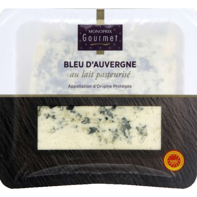 Monoprix Gourmet Bleu d'Auvergne 125g Monoprix Gourmet Bleu d'Auvergne 125g