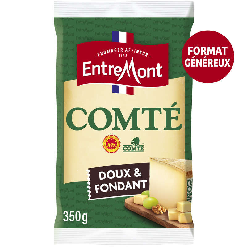 EntreMont Comté fromage généreux 350g Entremont Comté fromage généreux 350g