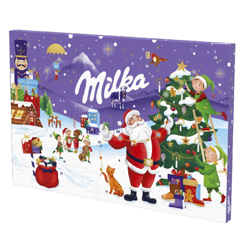 Milka Calendrier De L'Avent 200G Milka Calendrier De L'Avent 200G