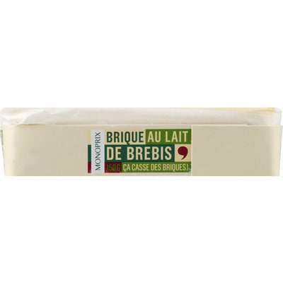 Monoprix Brique au Lait de Brebis 150g Monoprix Brique au Lait de Brebis 150g