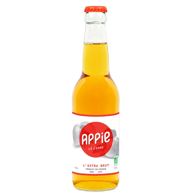 Appie Cidre extra Brut Bio 33cl Appie Cidre extra Brut Bio 33cl