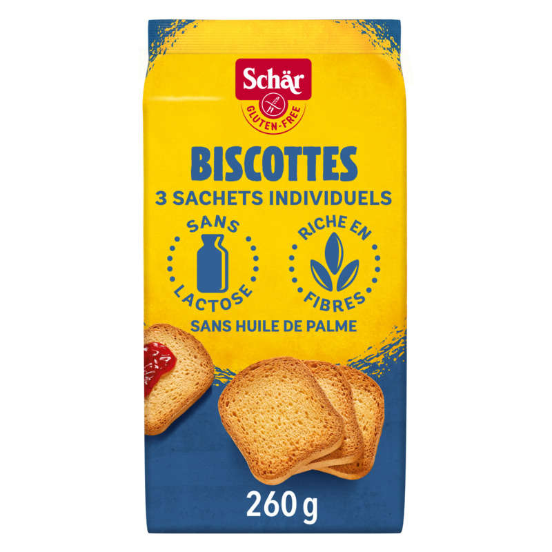 Schär Biscottes Sans Gluten 260g Schär Biscottes Sans Gluten 260g