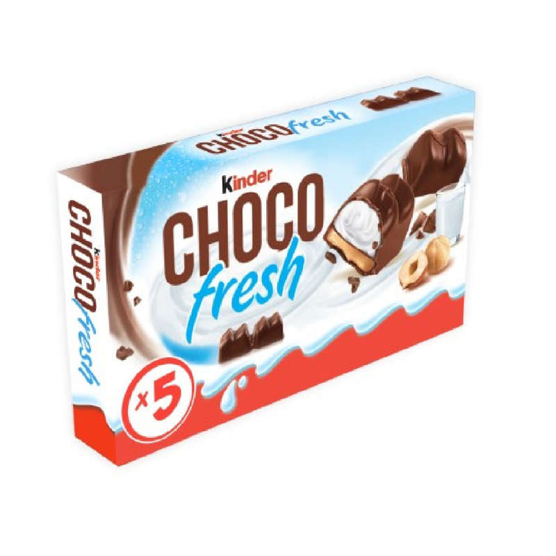 Kinder Chocofresh Milky Cream Barre Chocolatée X5