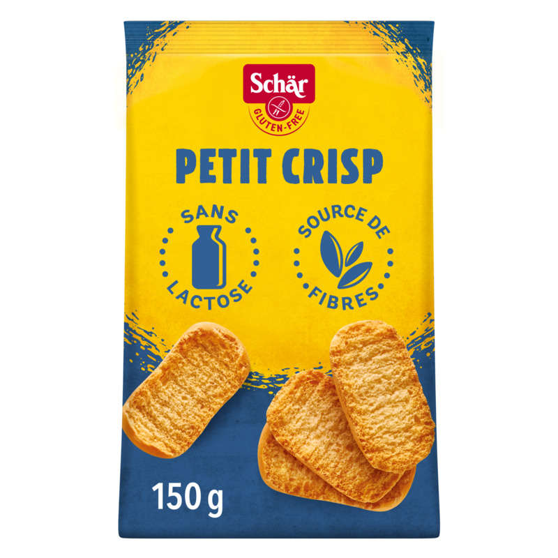Schär Petits Crisp Scorpor sans lactose 150g Schär Petits Crisp Scorpor 150g
