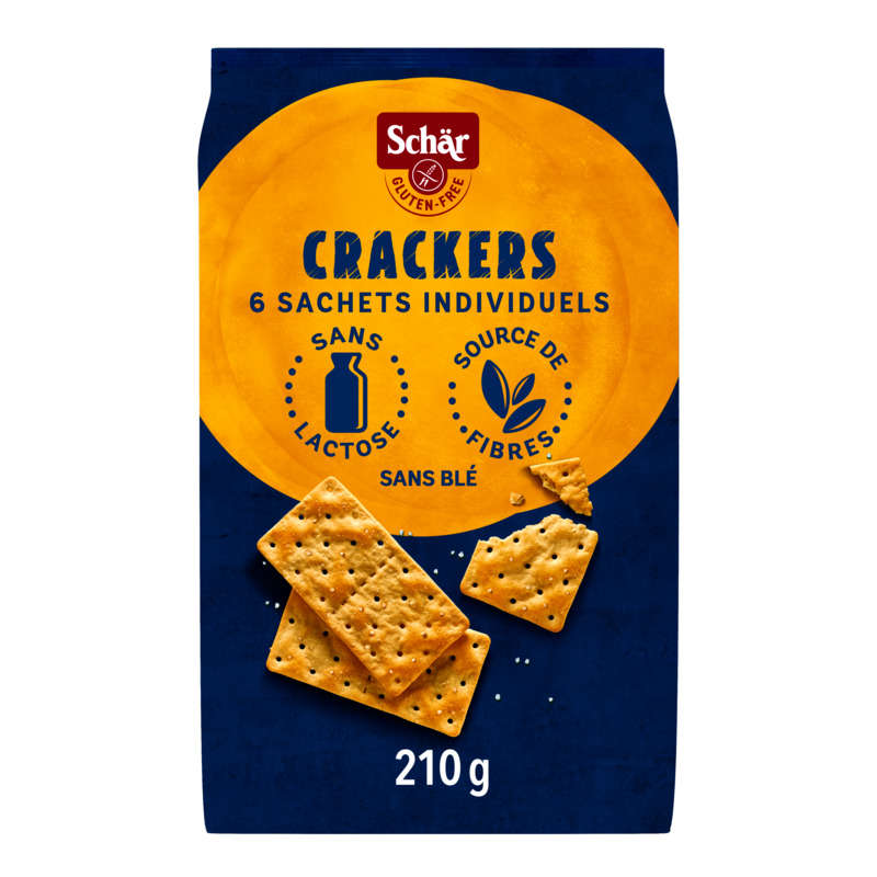 Schär Crackers Nature Sans Gluten 210g Schär Crackers Nature Sans Gluten 210g