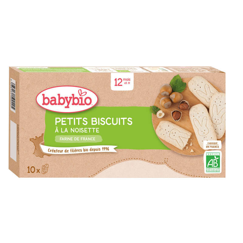 Babybio Biscuit noisette 12m 160g Babybio biscuit noisette 12m 160g