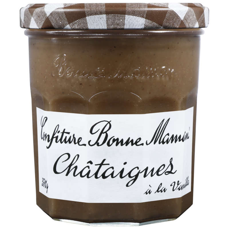 Bonne Maman Confiture de châtaignes à la vanille 370g Bonne Maman Confiture de châtaignes à la vanille 370g
