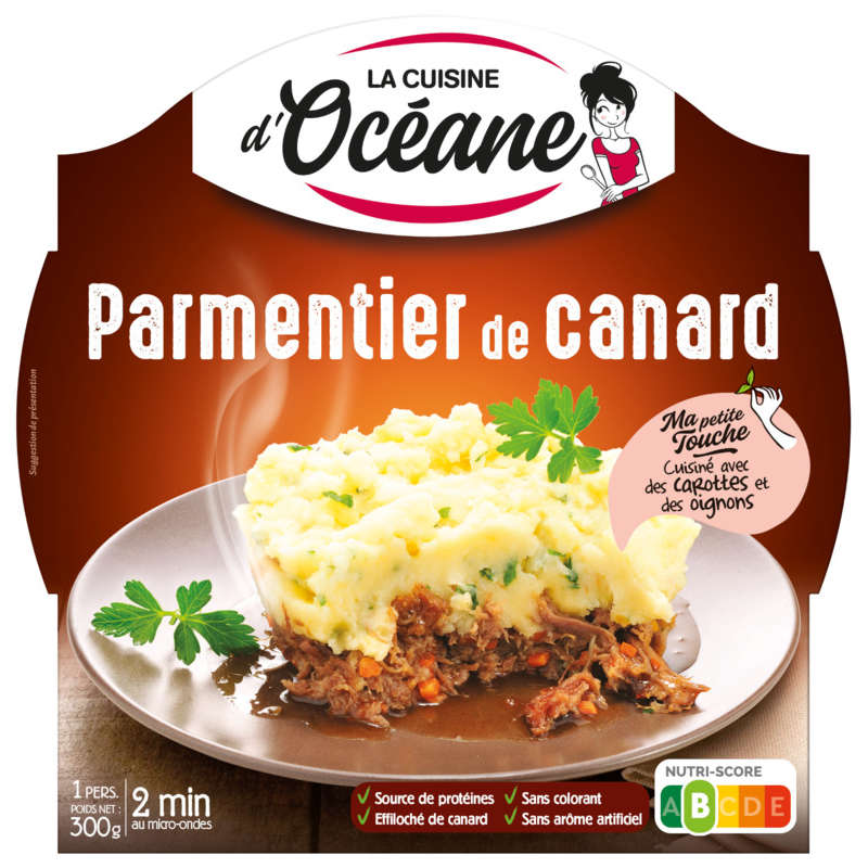 La Cuisine D'Océane Parmentier De Canard 300g La Cuisine D'Océane Parmentier De Canard 300g