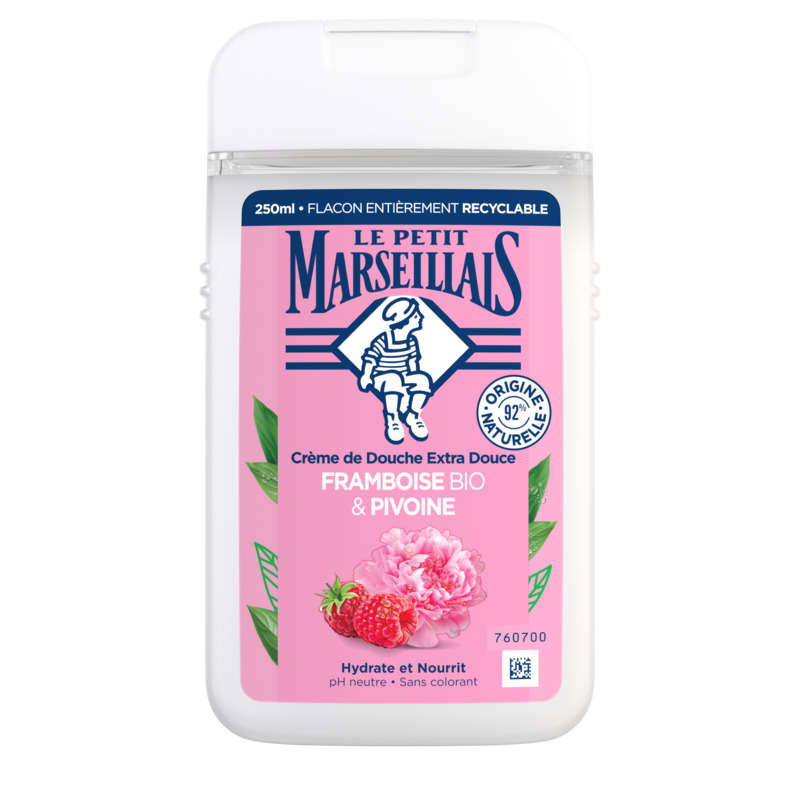 Le Petit Marseillais Gel Douche Framboise & Pivoine 250ml Le Petit Marseillais Gel Douche Framboise & Pivoine 250ml