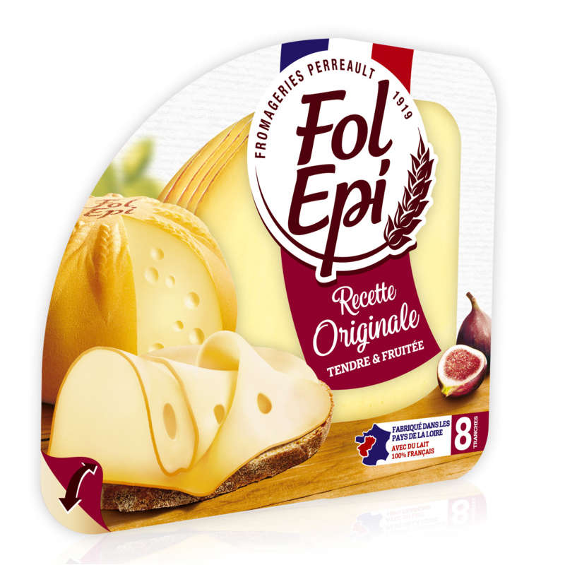 Fol Epi Fromage Recette Originale x8 Tranches 150g Fol Epi Fromage Recette Originale x8 Tranches 150g