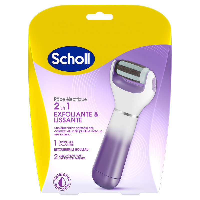 Scholl Râpe Électrique Anti-Callosités Scholl Râpe Électrique Anti-Callosités
