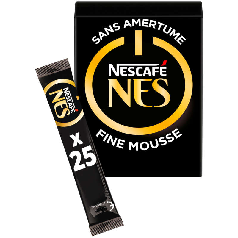 Nescafé Nes Café soluble 100% sans amertume fine mousse 50g Nescafé Nes Café soluble 100% sans amertume fine mousse 50g