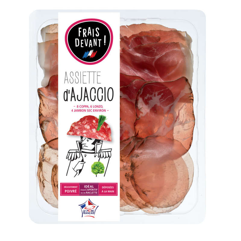 Frais Devant ! Assiette Corse 120g Frais Devant ! Assiette Corse 120g