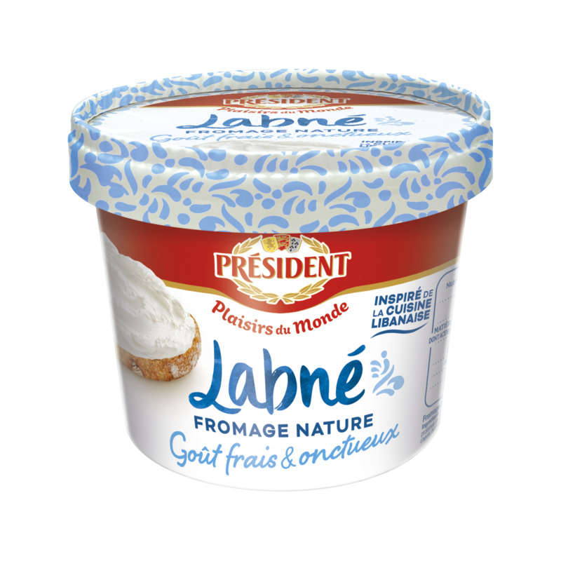Président Plaisirs Du Monde Labné Fromage Nature 250g Président Plaisirs Du Monde Labné Fromage Nature 250g
