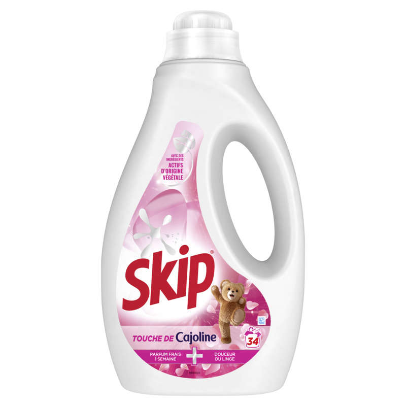 Skip Lessive Liquide Cajoline 1,53L Skip Lessive Liquide Cajoline 1,53L