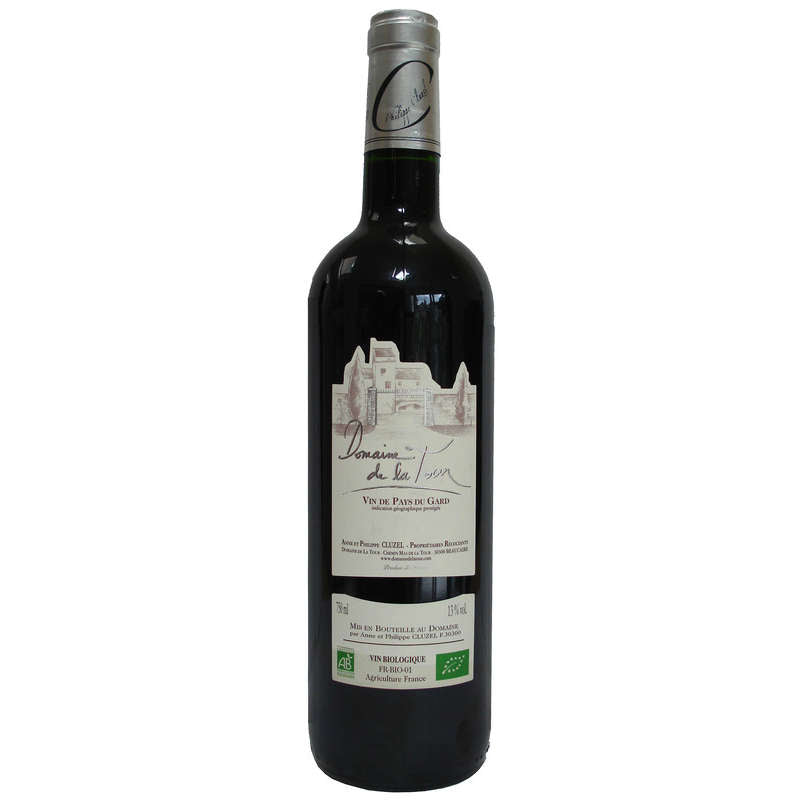 Nobrand Vin Biologique De Pays Du Gard Igp, Rouge 75cl Nobrand Vin Biologique De Pays Du Gard Igp, Rouge 75cl