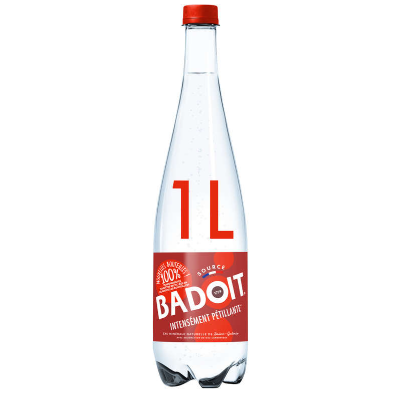 Badoit Eau Minérale Naturelle Intensément Pétillante 1 L Badoit Eau Minérale Naturelle Intensément Pétillante 1 L