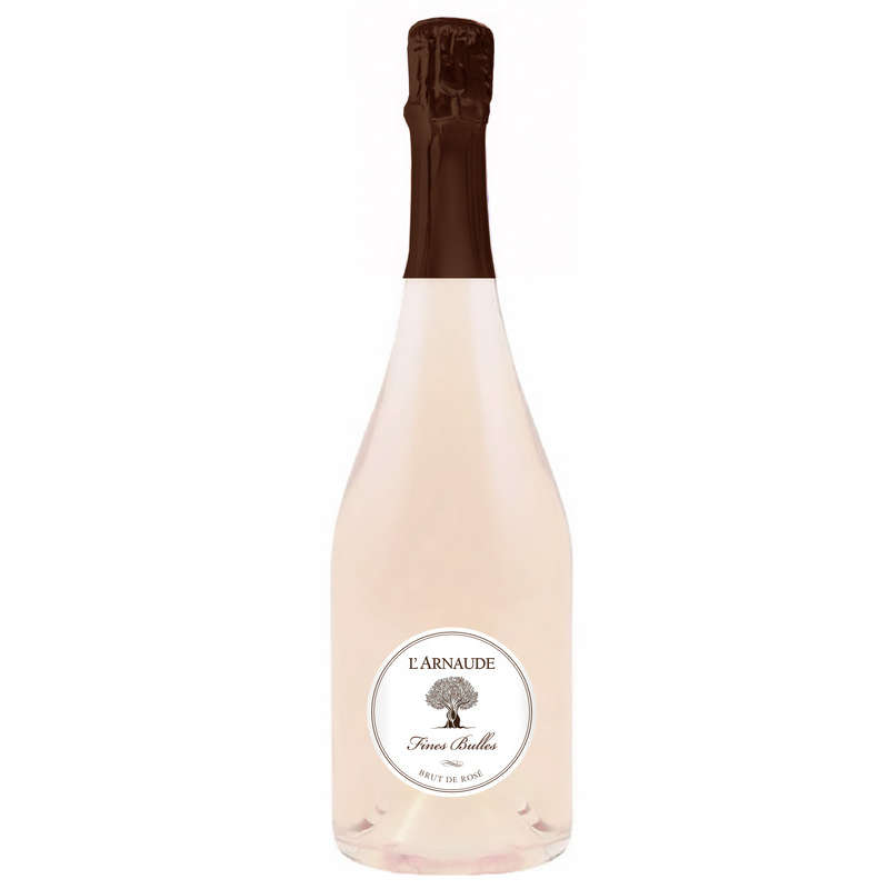 L'arnaude fines bulles rosé brut 75cl L'arnaude fines bulles rosé brut 75cl