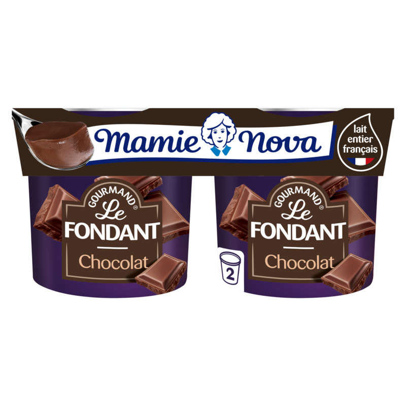 Mamie Nova Crème Dessert Au Chocolat 2x150g Mamie Nova Crème Dessert Au Chocolat 2x150g