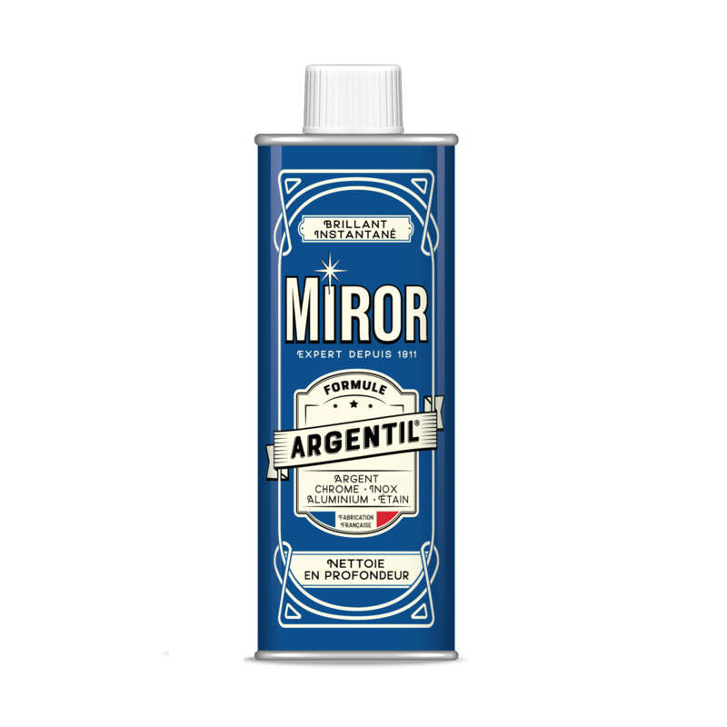 Miror Nettoyant Formule Argentil Flacon 250ml Miror Nettoyant Formule Argentil Flacon 250ml