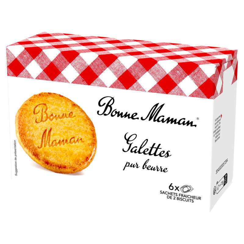 Bonne Maman Galette pur beurre 170g Bonne Maman Galette pur beurre 170g