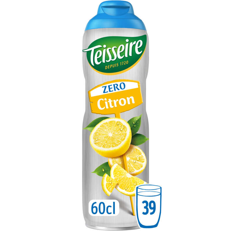 Teisseire Zero Citron 60cl Teisseire Zero Citron 60cl