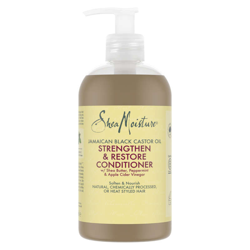 Shea Moisture après-shampooing huile de ricin noir de jamaïque 384ml Shea Moisture après-shampooing huile de ricin noir de jamaïque 384ml