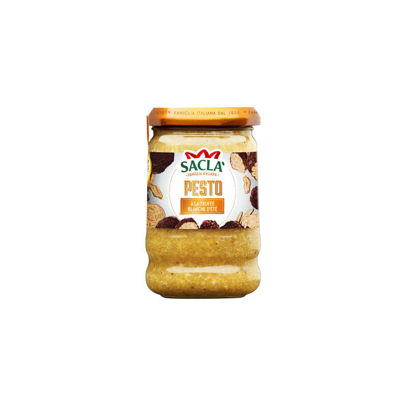 Sacla Sauce Pesto À La Truffe Blanche D'Été 190g Sacla Sauce Pesto À La Truffe Blanche D'Été 190g