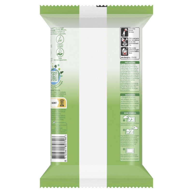 Cif Lingette Multi-Usage Antibactérien Paquet x120