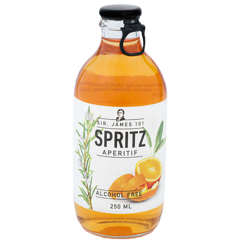 Sir James 101 Spritz aperitif sans alcool 250ml Sir James 101 Spritz aperitif sans alcool 250ml