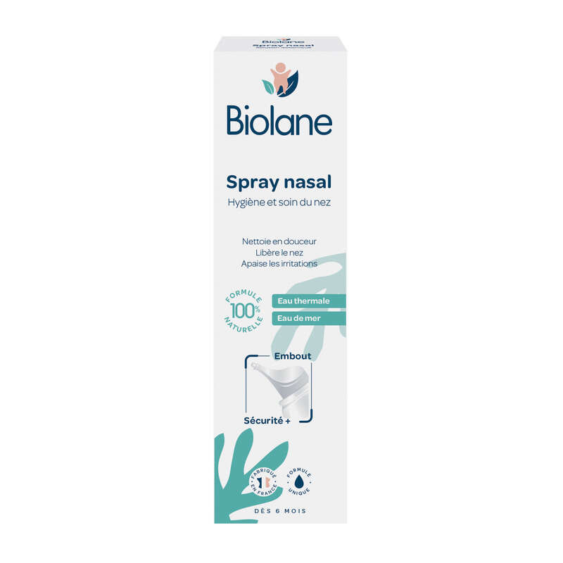 Biolane Spray nasal eaux thermale & eau de mer 100ml Biolane Spray nasal eaux thermale & eau de mer 100ml
