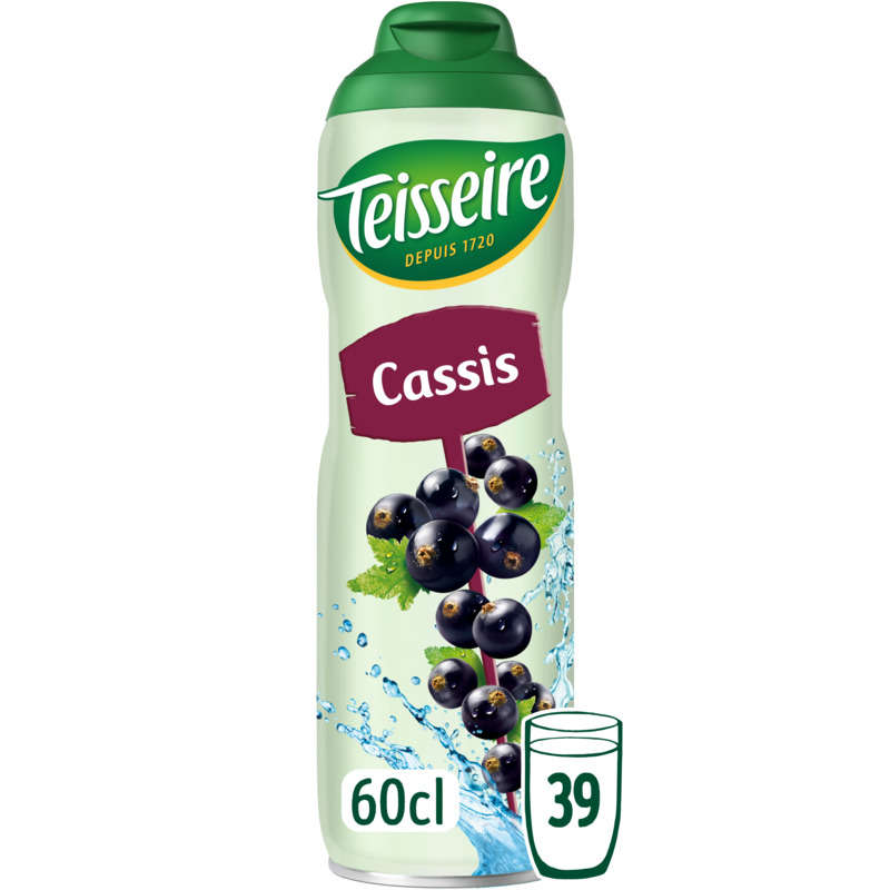 Teisseire Cassis 60cl Teisseire Cassis 60cl