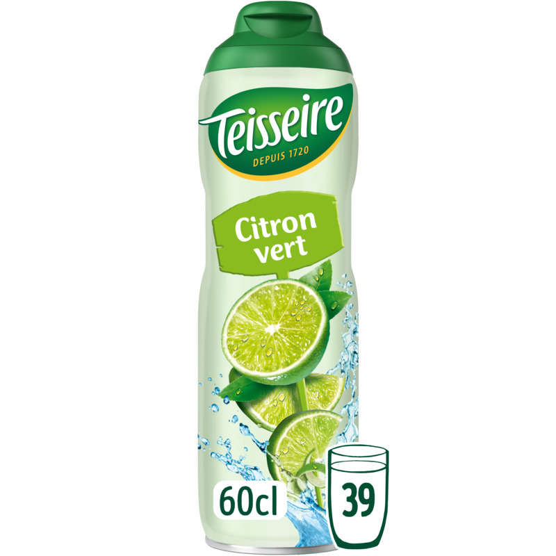 Teisseire Citron vert 60cl Teisseire Citron vert 60cl