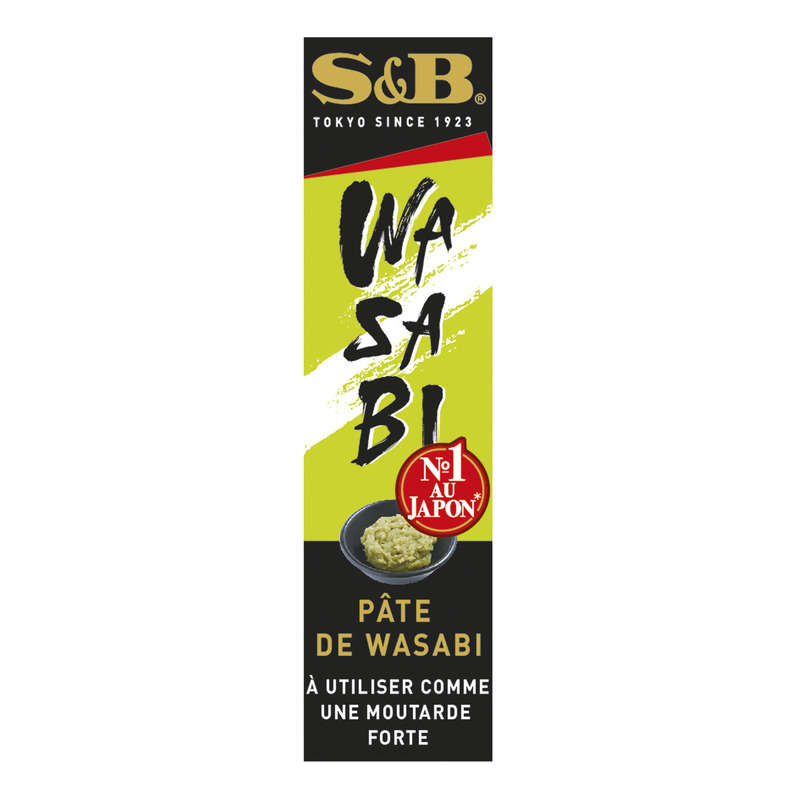 S&B Pâte De Wasabi 43g S&B Pâte De Wasabi 43g