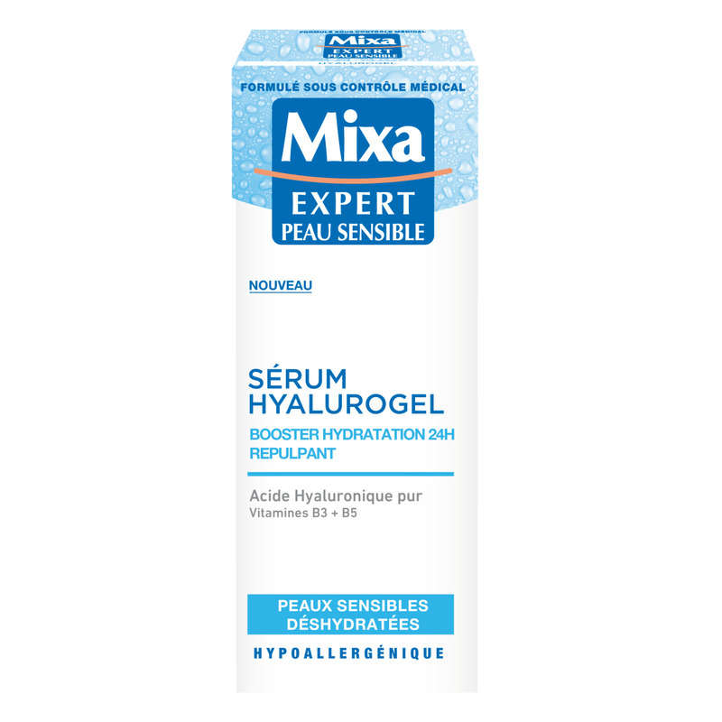 Mixa Sérum Visage Booster d'Hydratation Acide Hyaluronique 30ml Mixa Sérum Visage Booster d'Hydratation Acide Hyaluronique 30ml