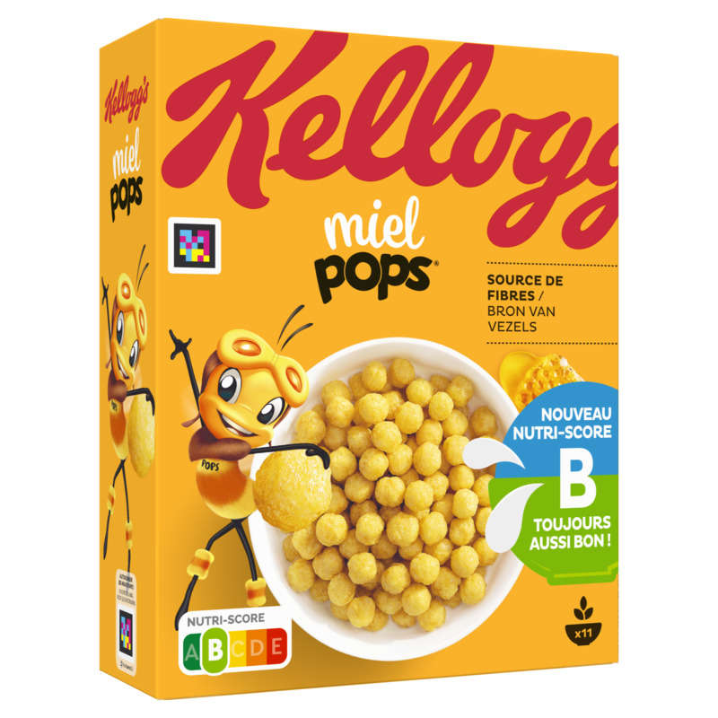 Kellogg's Céréales miel pops 330g Kellogg's céréales miel pops 330g