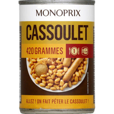 Monoprix P'tit Prix Cassoulet 420g Monoprix P'tit Prix Cassoulet 420g