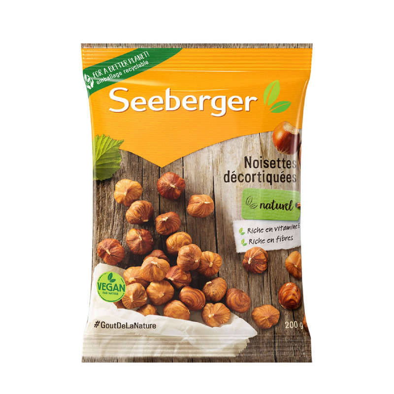 Seeberger Noisettes Décortiquées 150g Seeberger Noisettes Décortiquées 150g