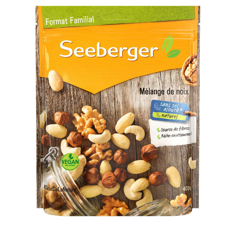 Seeberger Assortiment de Noix 400g Seeberger Assortiment de Noix 400g
