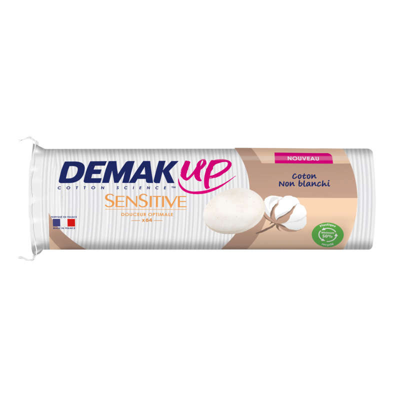 Demak'Up Coton Disque Sensitive x64 Demak'Up Coton Disque Sensitive x64