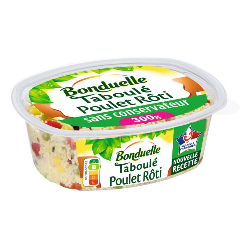 Bonduelle Taboulé au poulet rôti 300g Bonduelle Taboulé au poulet rôti 300g