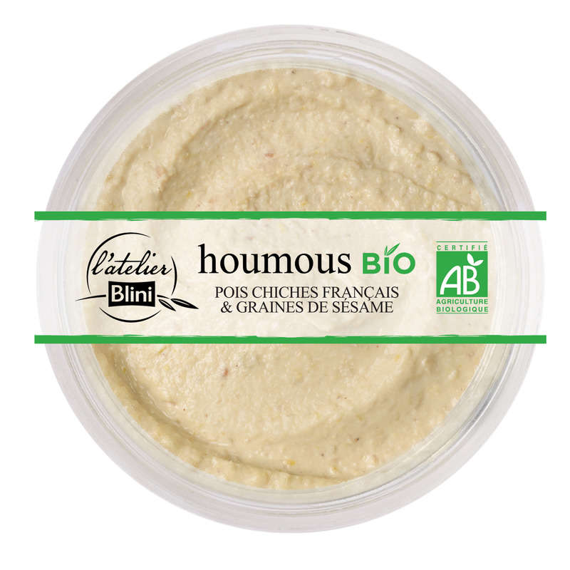 Atelier Blini Houmous Bio 160g Atelier Blini Houmous Bio 160g