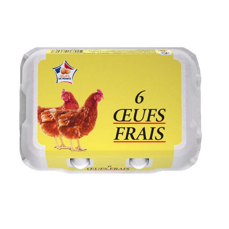 Œuf Frais x6 Oeuf Frais x6