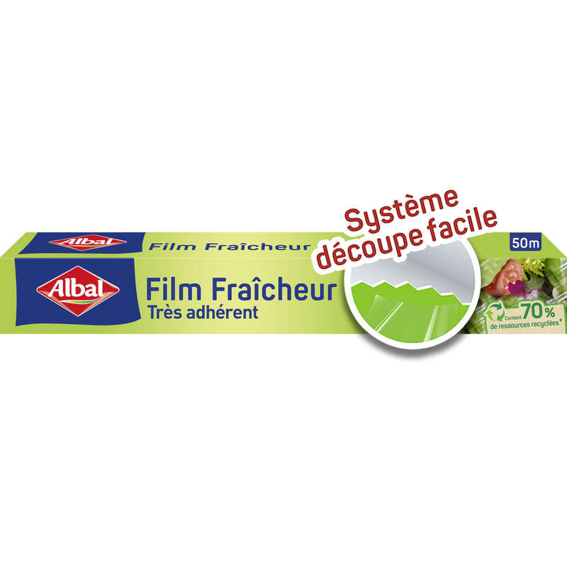 Albal Film Fraîcheur Adhérent 50m ALBAL Film Fraîcheur Adhérent 50m