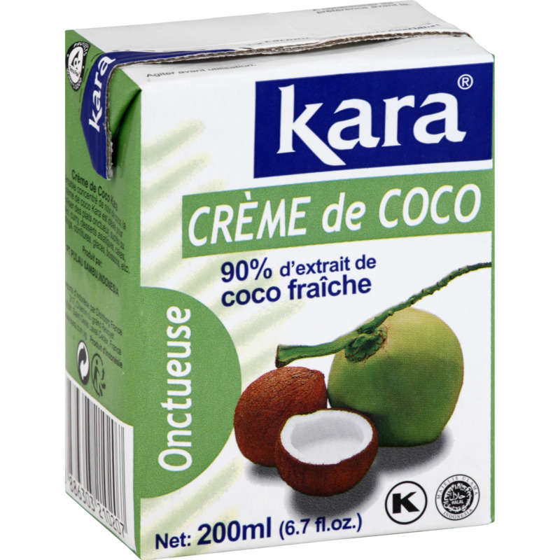 Kara Crème De Coco Onctueuse 200ml Kara Crème De Coco Onctueuse 200ml