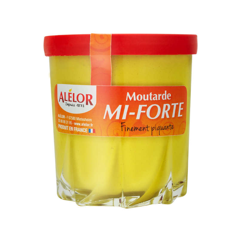 Alélor Moutarde mi-forte 280g Alélor Moutarde mi-forte 280g