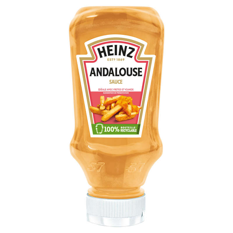 Heinz Sauce Andalouse Top Down 220g Heinz Sauce Andalouse Top Down 220g