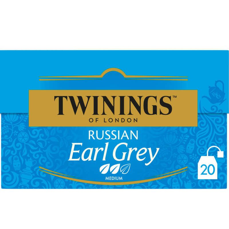 Twinings Thé Earl Grey Russian 20 Sachets 30g Twinings Thé Earl Grey Russian 20 Sachets 30g
